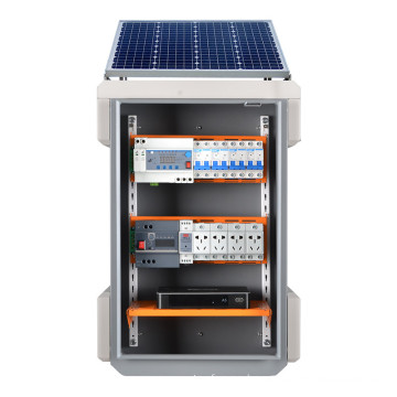 IP65 IP55 con ventilador y aire acondicionado 5 g Estación base Equipo de telecomunicaciones Gabinete de telecomunicaciones al aire libre Sistema solar